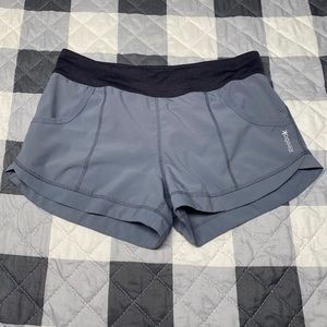 Light Grey Reebok Athletic Shorts, M